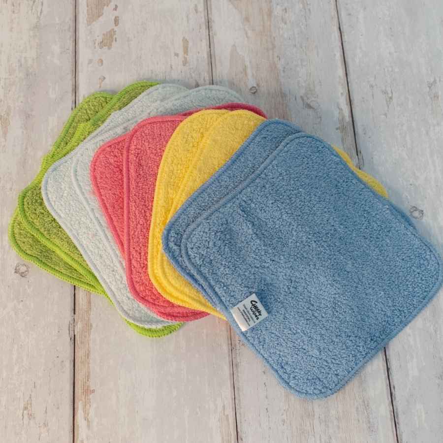 Premium Reusable Wipes 10 Pack Cheeky The Nappy Gurus